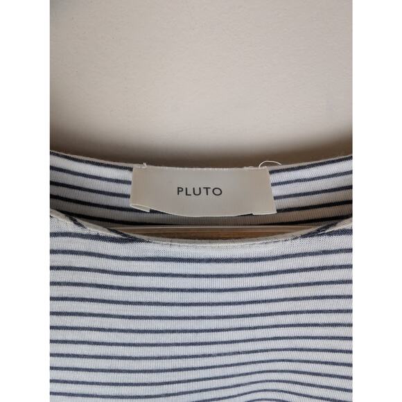 PLUTO Loungewear Stripe Tier Modal Dress Gown 40 M - Picture 4 of 6